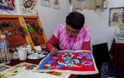 El programa Bienestar para las Personas Indígenas en la Feria de Tlaxcala