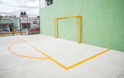 Ayuntamiento de Tlaxcala reinaugura cancha deportiva en Ocotlán Ayuntamiento de Tlaxcala reinaugura cancha deportiva en Ocotlán