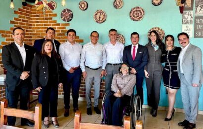 Alfonso Sánchez García fortalece relación con legisladores Alfonso Sánchez García fortalece relación con legisladores