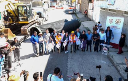 Inicia construcción de drenaje profundo en Apizaco Inicia construcción de drenaje profundo en Apizaco
