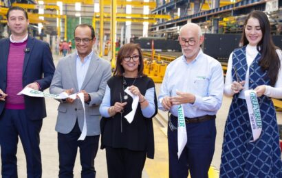 Gobierno inaugura expansión en Greenbrier–Plasma en Tetla