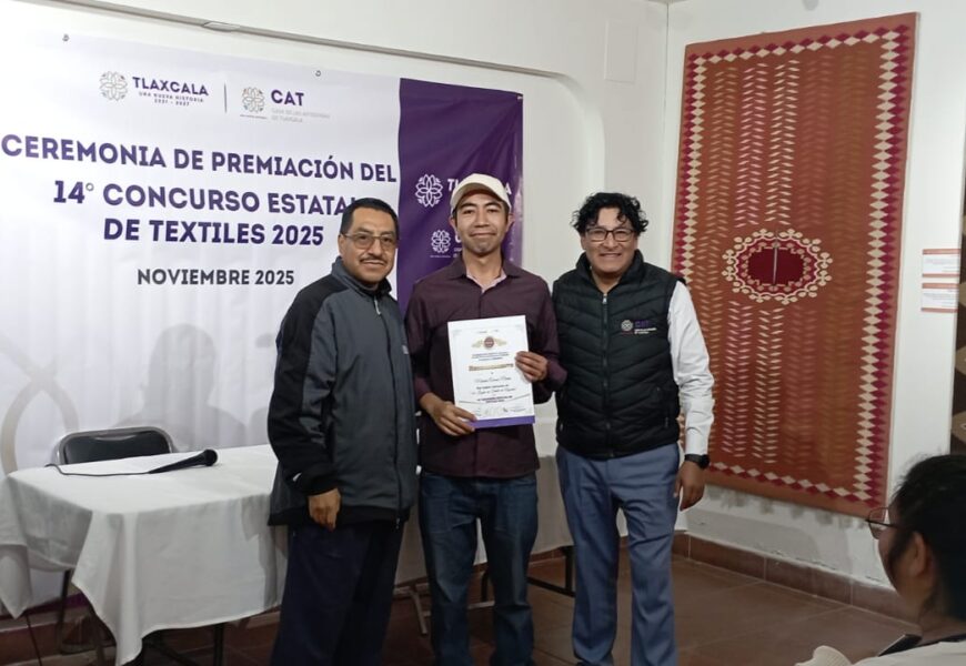Concurso Estatal de Textiles Tlaxcala reconoce talento artesanal