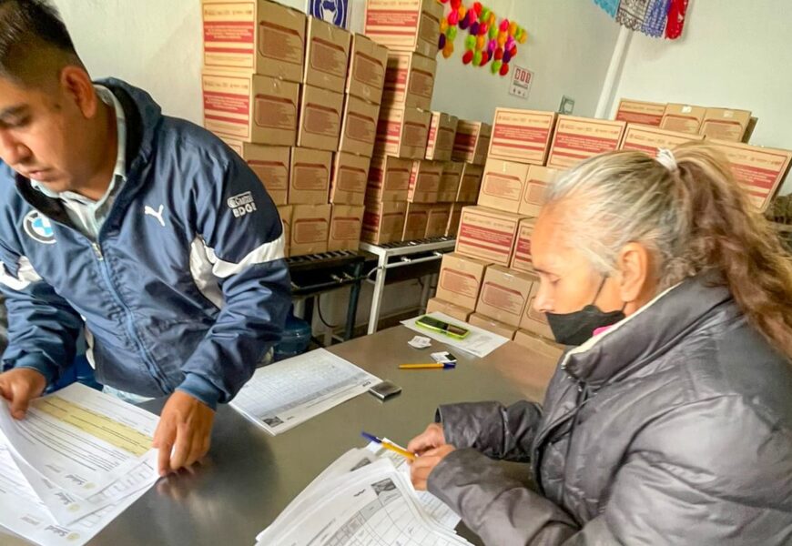 Ayuntamiento de Tlaxcala entrega despensas que fortalecen a familias vulnerables