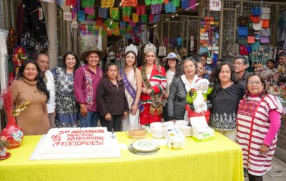Mercado de Artesanos celebra su aniversario