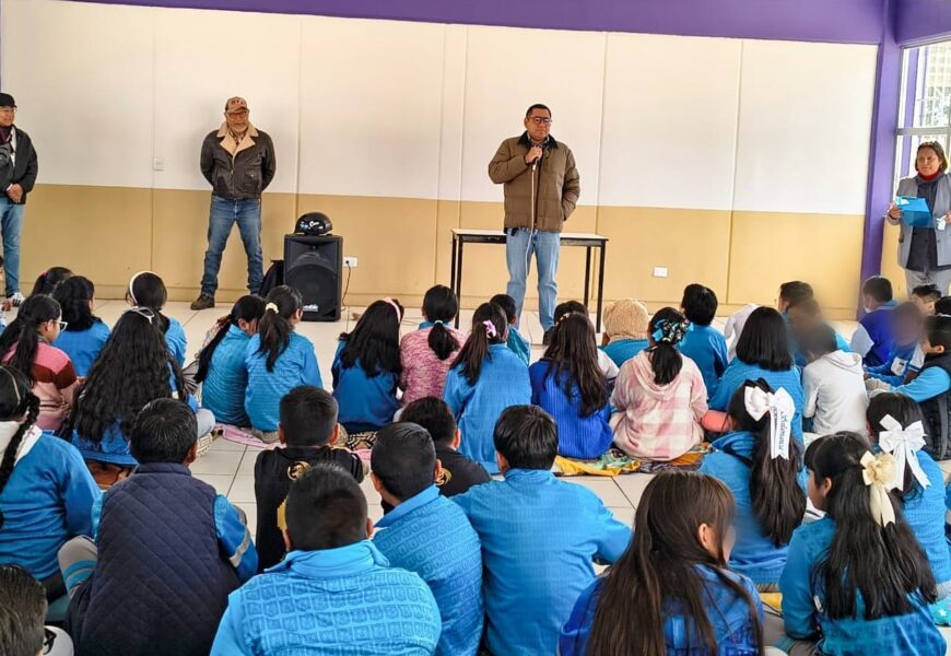 Cuidado del entorno natural impulsa conciencia en escuelas de Tlaxcala Cuidado del entorno natural impulsa conciencia en escuelas de Tlaxcala