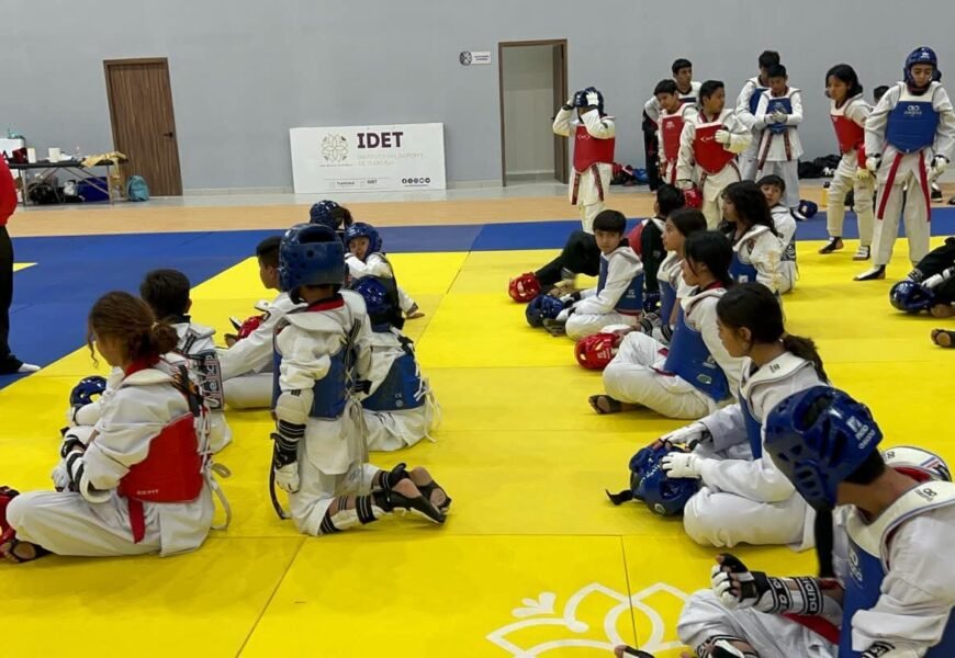 Olimpiada Nacional 2026 impulsa concentración de taekwondo en Tlaxcala