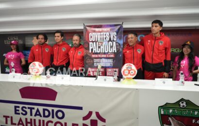 Anuncian partido amistoso entre Coyotes y Pachuca Anuncian partido amistoso entre Coyotes y Pachuca
