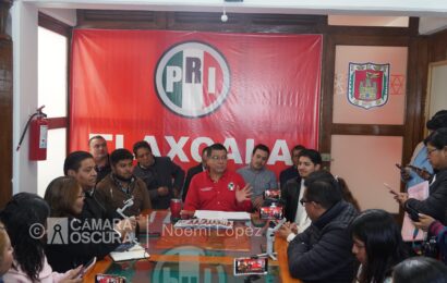 PRI Tlaxcala cuestiona seguridad nacional y anuncia nuevos nombramientos internos