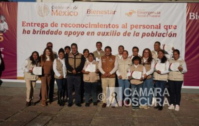 Secretaría del Bienestar Tlaxcala reconoce a brigadistas