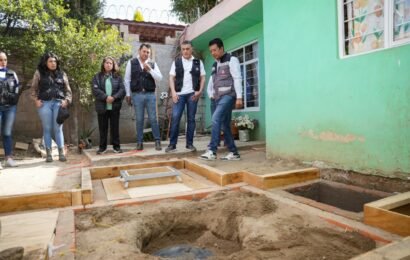 Instalación de biodigestores impulsa saneamiento en Acuitlapilco
