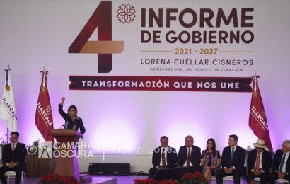 «Tlaxcala está de pie con obras, resultados y una ruta firme de transformación»: Lorena Cuéllar