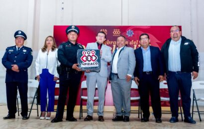 Gobierno de Apizaco entrega de equipo táctico que dignifica labor policial