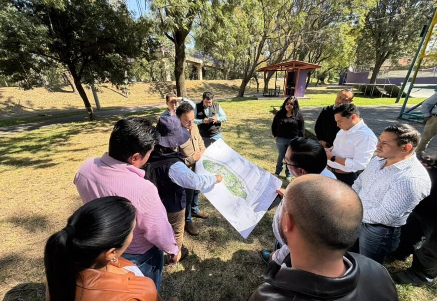 Técnicos de la CONANP recorren Parque de la Juventud
