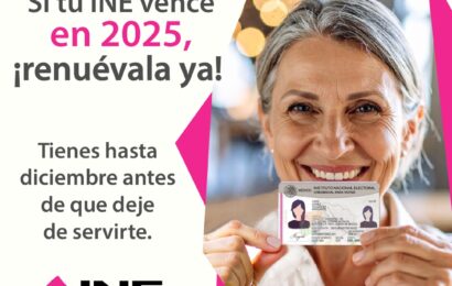 Llama INE Tlaxcala a renovar credenciales antes de concluir el año