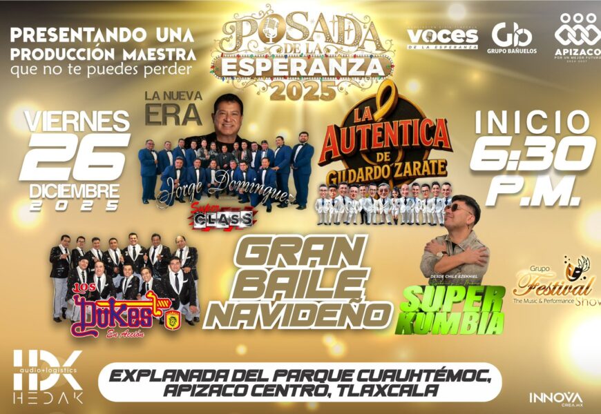 Posada de la Esperanza 2025 ilumina Apizaco