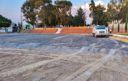 La rehabilitación plaza cívica Chimalpa mejora espacios públicos en Tlaxcala La rehabilitación plaza cívica Chimalpa mejora espacios públicos en Tlaxcala