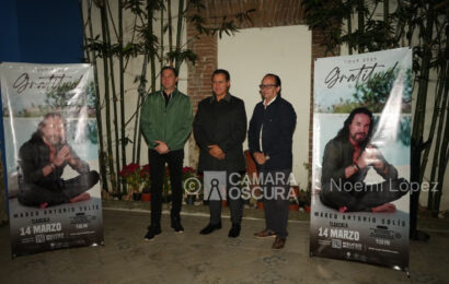 Anuncian concierto de Marco Antonio Solís en Tlaxcala
