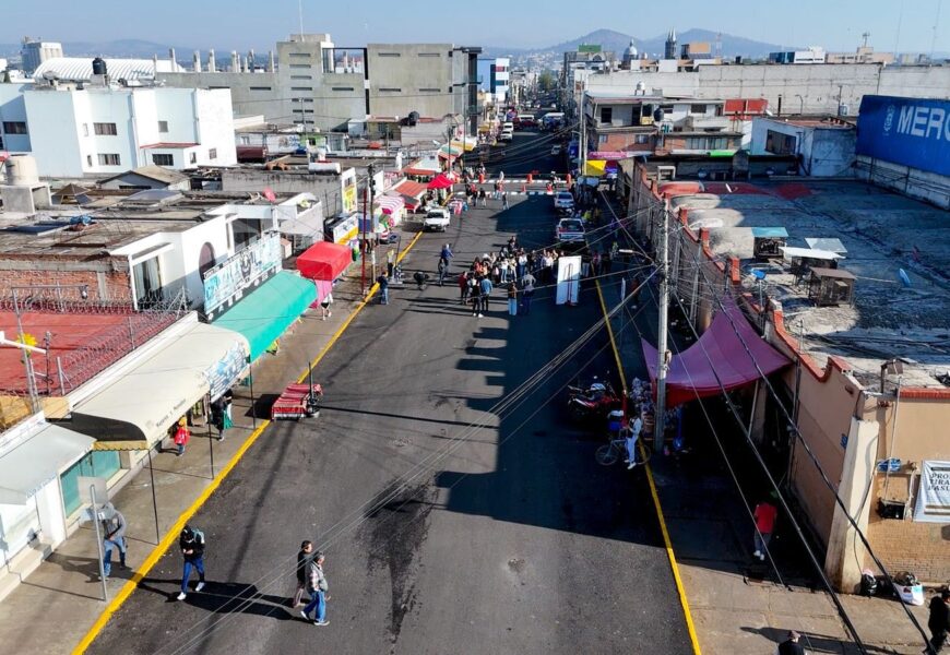 Entregan Rehabilitación de Avenida Xicohténcatl en Apizaco