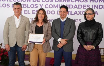 Alcalde de Tlaxcala fue anfitrión  de conversatorio sobre derechos de pueblos originarios