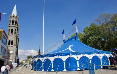 El Circo Fénix llega como parte del La Navidad Brilla en Apizaco