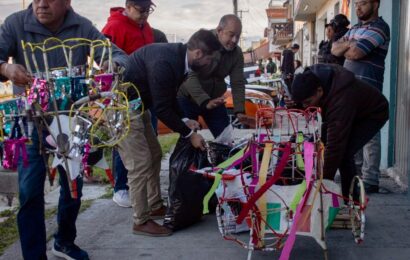 Aseguramiento de pirotecnia clandestina en Apizaco Aseguramiento de pirotecnia clandestina en Apizaco