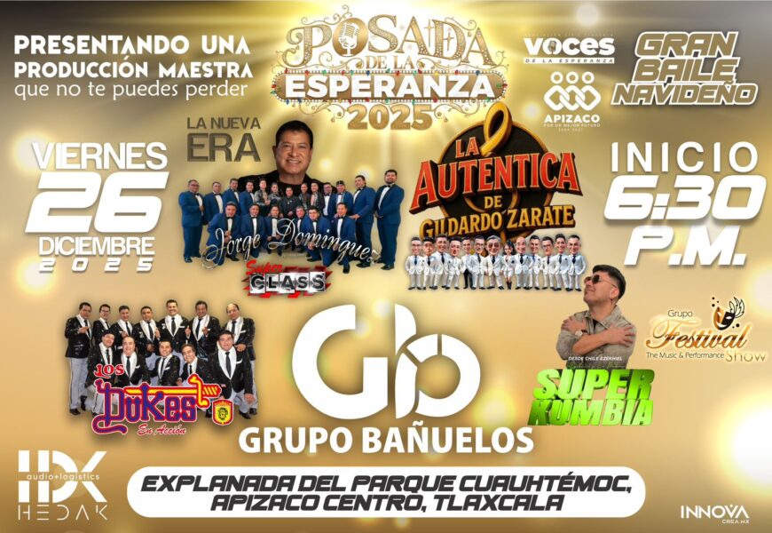 La Posada de la Esperanza en Apizaco será gratuita y con producción profesional