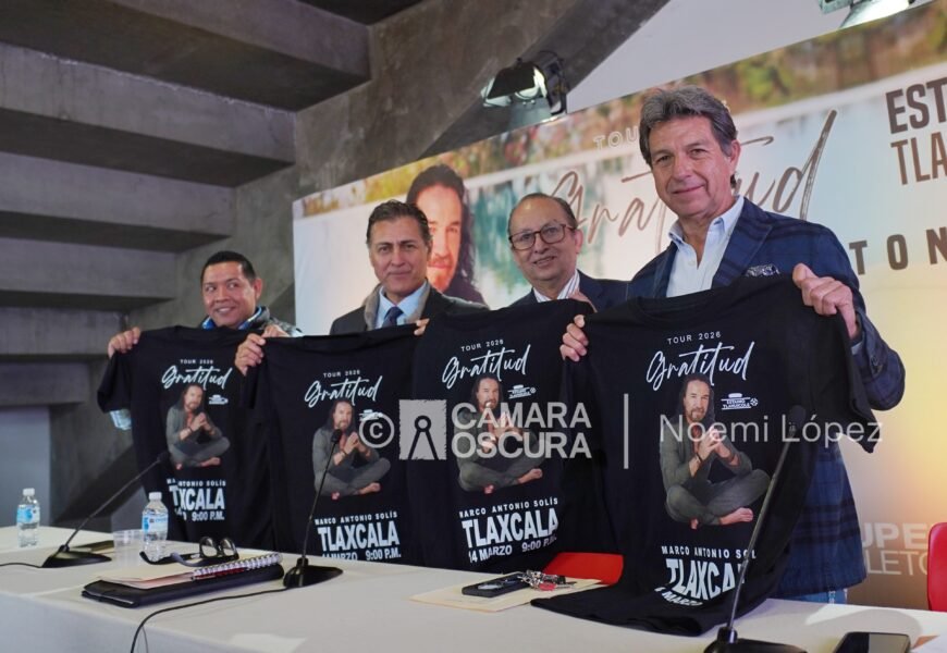 Confirman concierto de Marco Antonio Solís en Tlaxcala