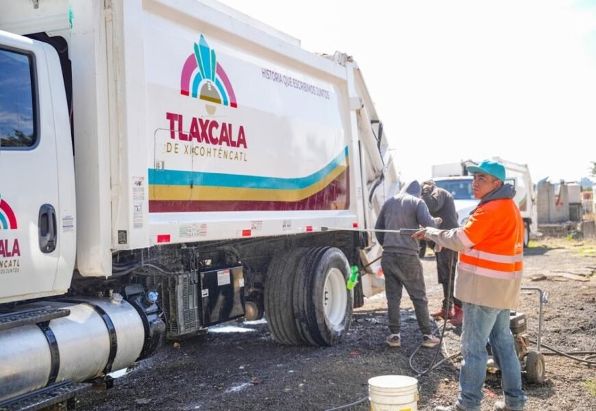 Anuncian ajuste temporal en la recolección de basura en Tlaxcala