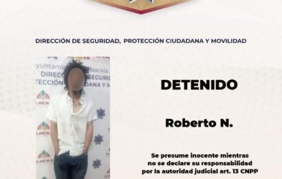 Policía evita linchamiento en Tlaxcala tras reporte al 911