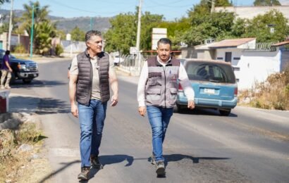 Alumbrado público fortalece la seguridad en La Trinidad Tepehitec