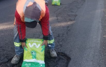 Ayuntamiento de Tlaxcala mantiene acciones permanentes de bacheo Ayuntamiento de Tlaxcala mantiene acciones permanentes de bacheo