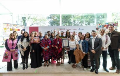 Récord Guinness textil reconoce talento de Tlaxcala