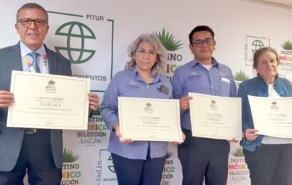 Tlaxcala recibe cuatro premios en FITUR 2026 Tlaxcala recibe cuatro premios en FITUR 2026