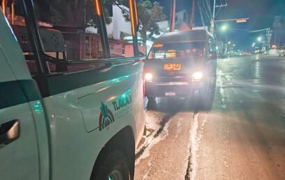 Policía municipal refuerza seguridad en transporte público Policía municipal refuerza seguridad en transporte público