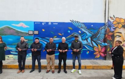 Murales crean conciencia sobre el cuidado del agua en Tlaxcala Murales crean conciencia sobre el cuidado del agua en Tlaxcala
