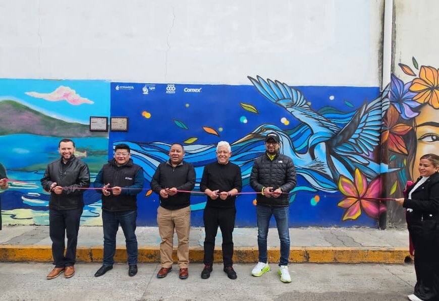 Murales crean conciencia sobre el cuidado del agua en Tlaxcala Murales crean conciencia sobre el cuidado del agua en Tlaxcala