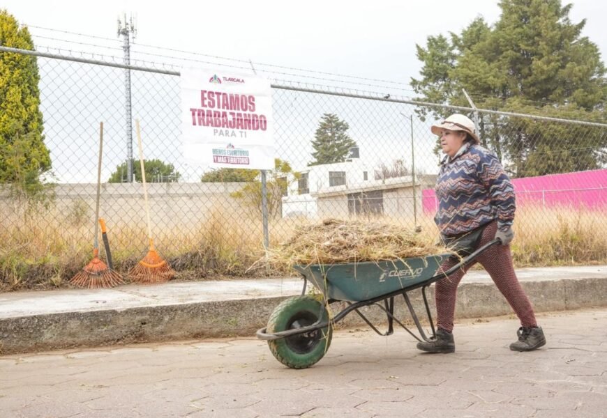 Vecinas y vecinos se suman a las acciones de mejora municipales en Tlaxcala Vecinas y vecinos se suman a las acciones de mejora municipales en Tlaxcala