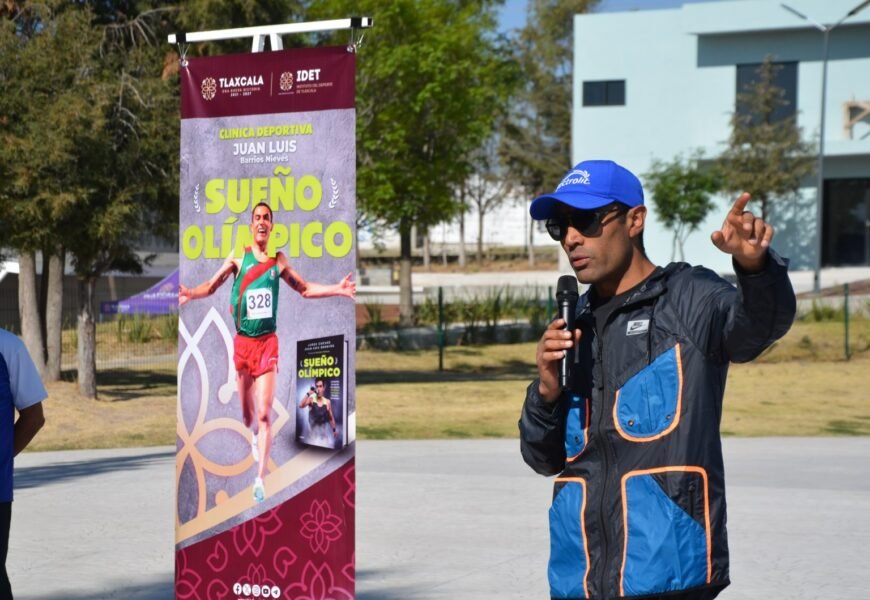 Inspira Juan Luis Barrios a atletas tlaxcaltecas Inspira Juan Luis Barrios a atletas tlaxcaltecas