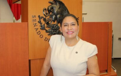 Ana Lilia Rivera reconoce impulso educativo de Claudia Sheinbaum en Tlaxcala