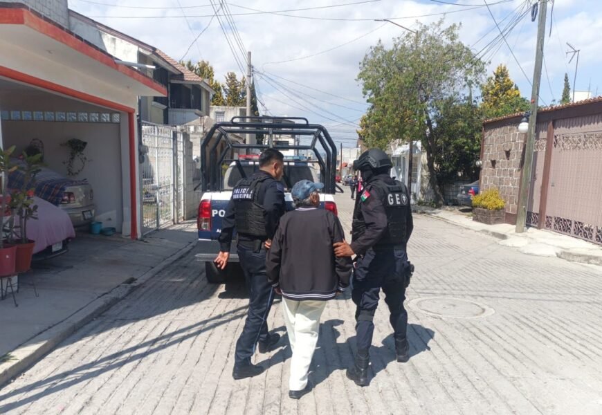 Policía de Apizaco atiende reporte ciudadano en Loma Paraíso