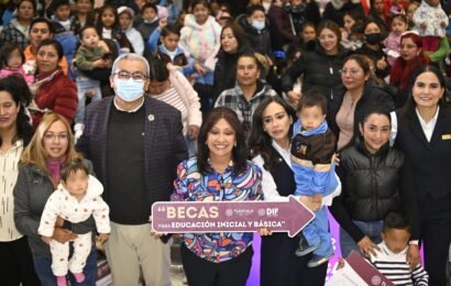 Becas para educación inicial y básica amplían apoyo a 5 mil 600 niñas y niños en Tlaxcala