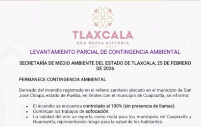 Levantan parcialmente Contingencia Ambiental