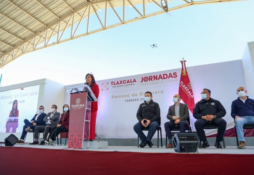 Inversión  del gobierno en Amaxac impulsa bienestar regional