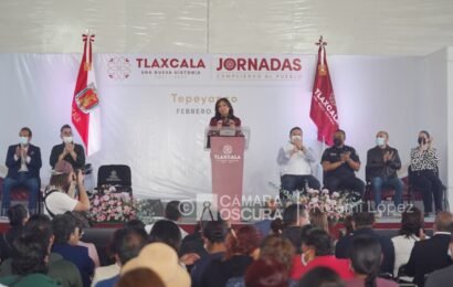 Jornadas Cumpliendo al Pueblo fortalecen bienestar regional en Tepeyanco