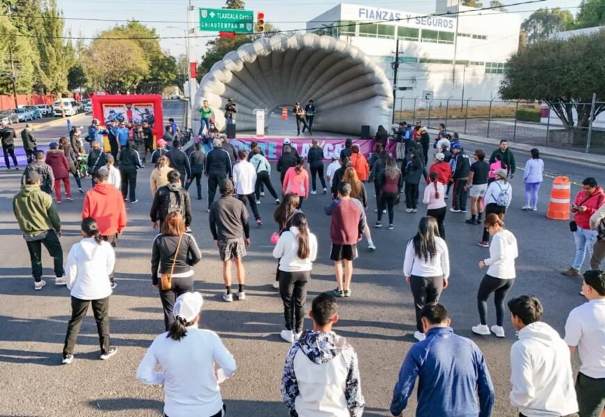 Muévete Tlaxcala impulsa convivencia y prevención en la capital