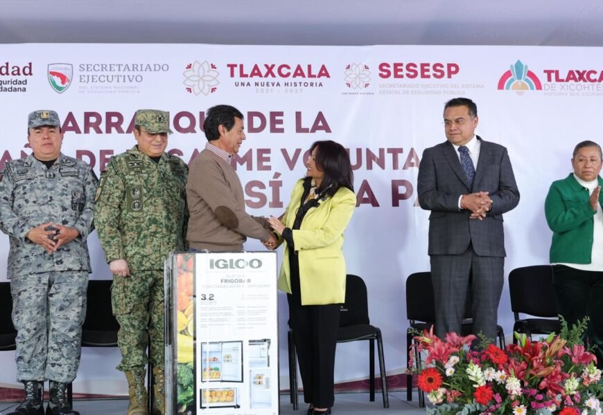 Campaña de Desarme Voluntario 2026 inicia en Tlaxcala Campaña de Desarme Voluntario 2026 inicia en Tlaxcala