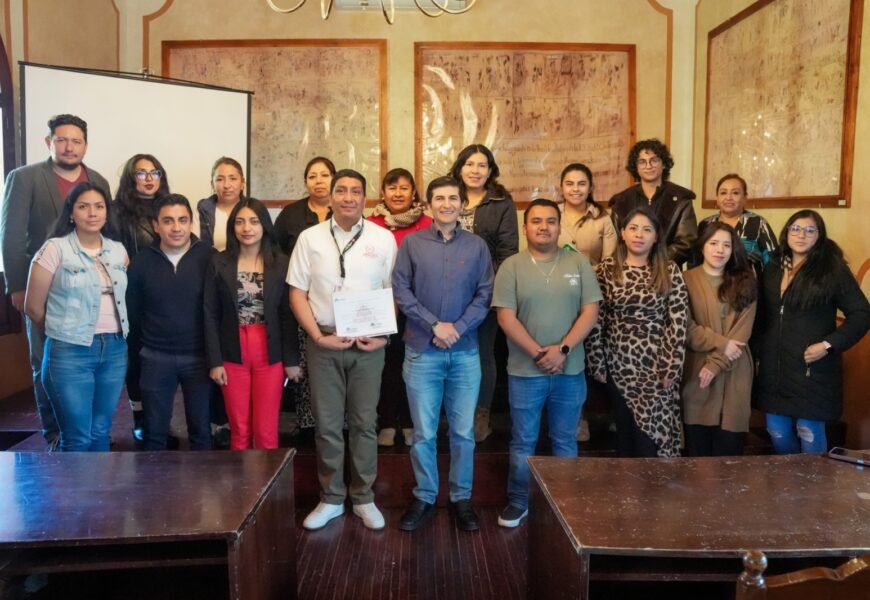 Capacitación en Cultura de la Paz en Tlaxcala fortalece atención ciudadana en el Ayuntamiento