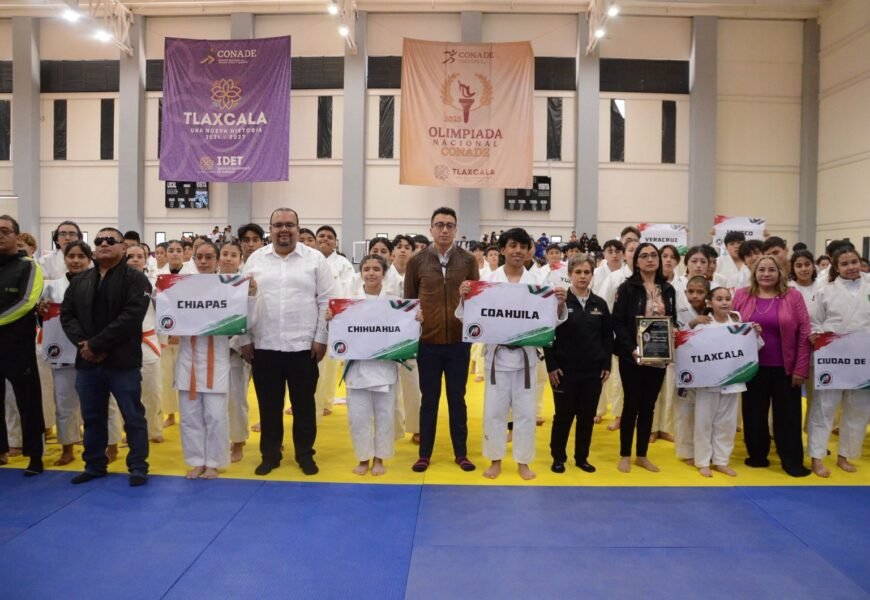 Torneo Nacional de Judo congrega a delegaciones de más de 30 entidades en Tlaxcala