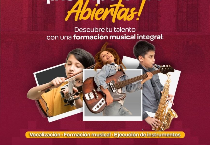 Reitera Ana Lilia Rivera invitación para inscribirse a la Escuela de Música Regional “Canto del Lobo”