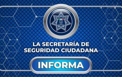 Derivado de la Mesa de Seguridad, SSC implementara vigilancia y prevención